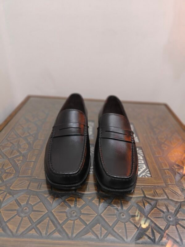 Casual loafers for men in soft leather – everyday comfort slip-on shoes – LF-CA-015