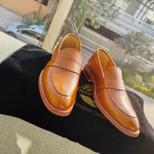 Casual loafers with Vibram sole for men – lightweight slip-on shoes for everyday wear – LF-CVS-019