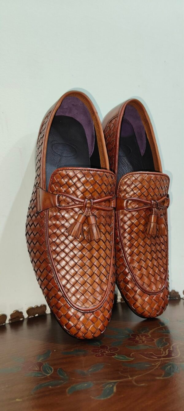 Hand Woven Loafers LF-HW-016 - Image 3
