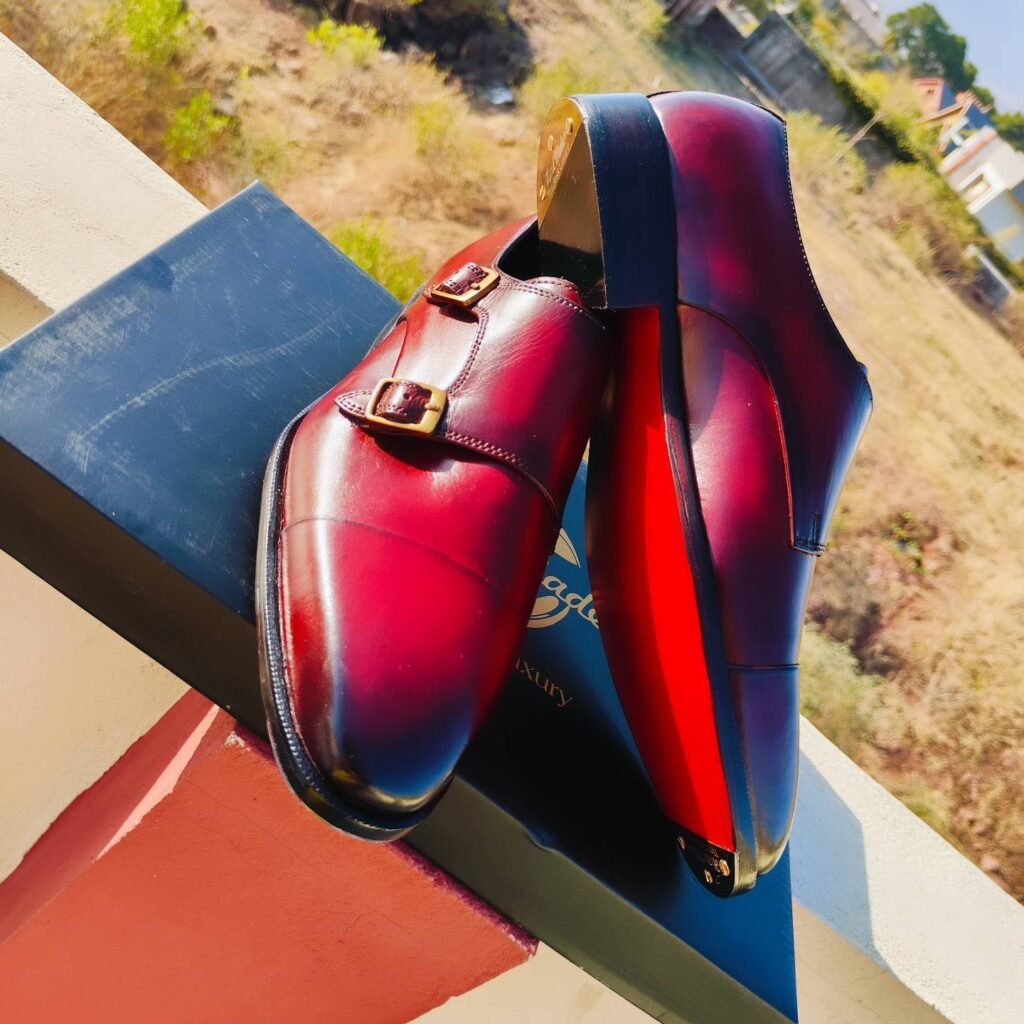 Handmade leather shoes for men – premium artisan footwear crafted from genuine leather