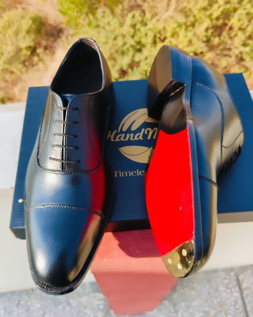 Handmade leather shoes for men – premium artisan footwear crafted from genuine leather