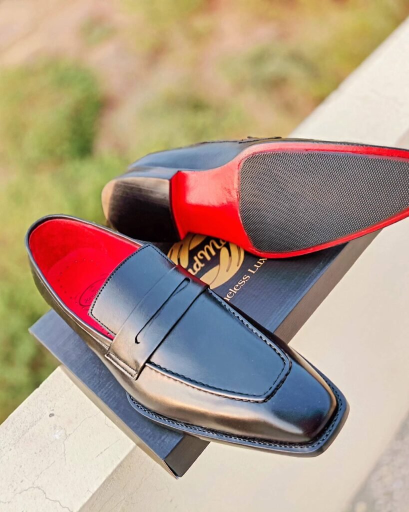 Handmade leather loafers for men – premium artisan craftsmanship in brown leather