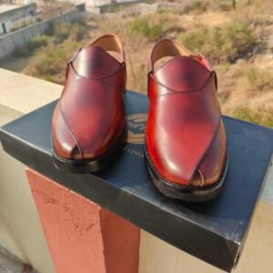 Handcrafted chapli for men with Vibram sole – CH-VS-004