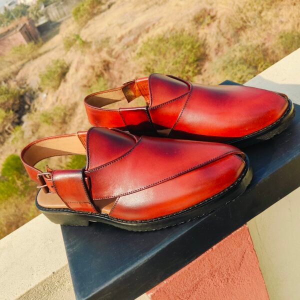 Handcrafted chapli for men with Vibram sole – CH-VS-004
