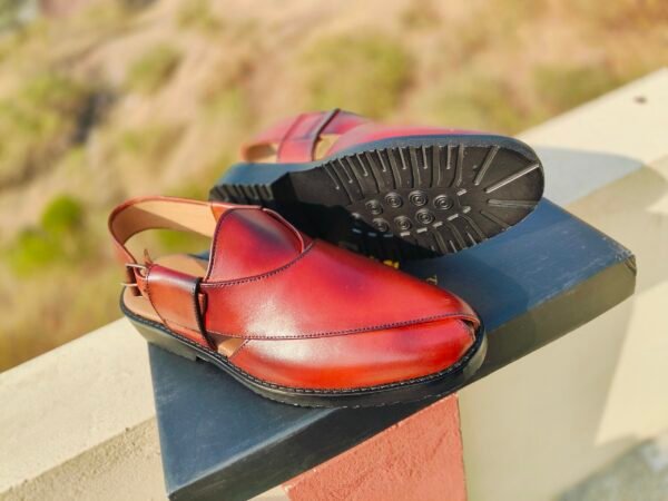 Handcrafted chapli for men with Vibram sole – CH-VS-004