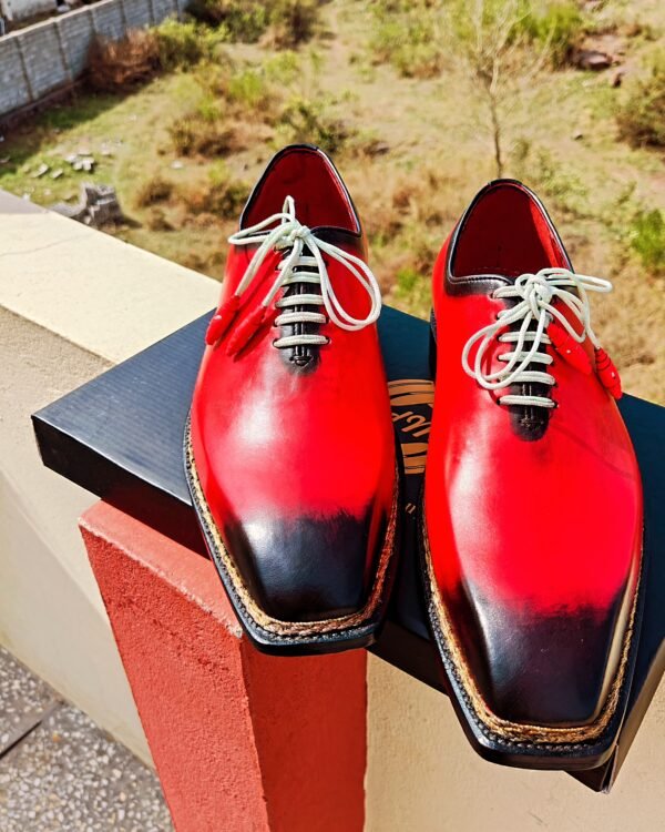 Wholecut Norwegian Oxford in premium leather with double leather sole – Goodyear welted – OX-WN-017