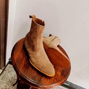 Suede Boots for men – soft matte finish leather boots – BT-SB-019