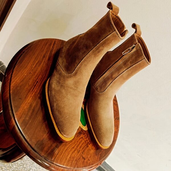 Suede Boots for men – soft matte finish leather boots – BT-SB-019