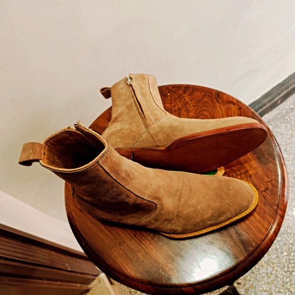 Suede Boots for men – soft matte finish leather boots – BT-SB-019